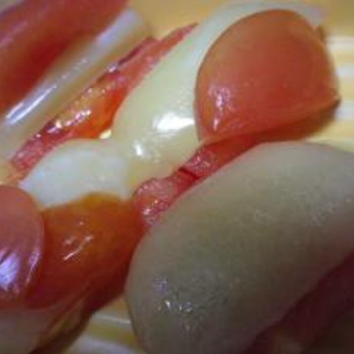 お手軽にコンテチーズとトマトのオーブン焼き レシピ 作り方 By ティルマンス 楽天レシピ